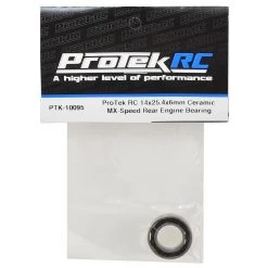 ProTek RC 14x25.4x6mm Ceramic MX-Speed Rear Engine Bearing -ProTek RC Sales 2022 ptk 10095 2