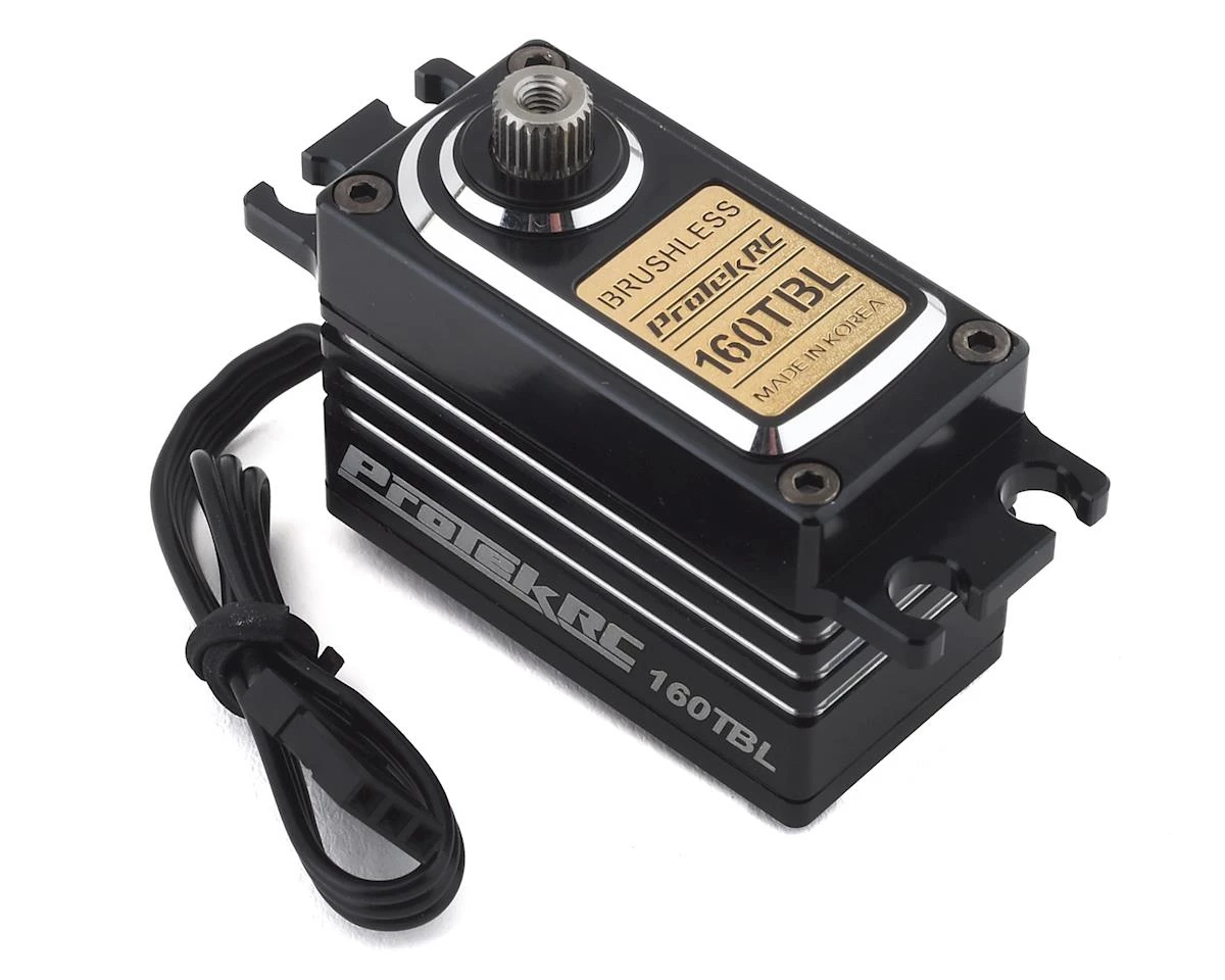 ProTek RC 160TBL "Black Label" Low Profile High Torque Brushless Servo (High Voltage/Metal Case) 2 ProTek RC 160TBL "Black Label" Low Profile High Torque Brushless Servo (High Voltage/Metal Case)