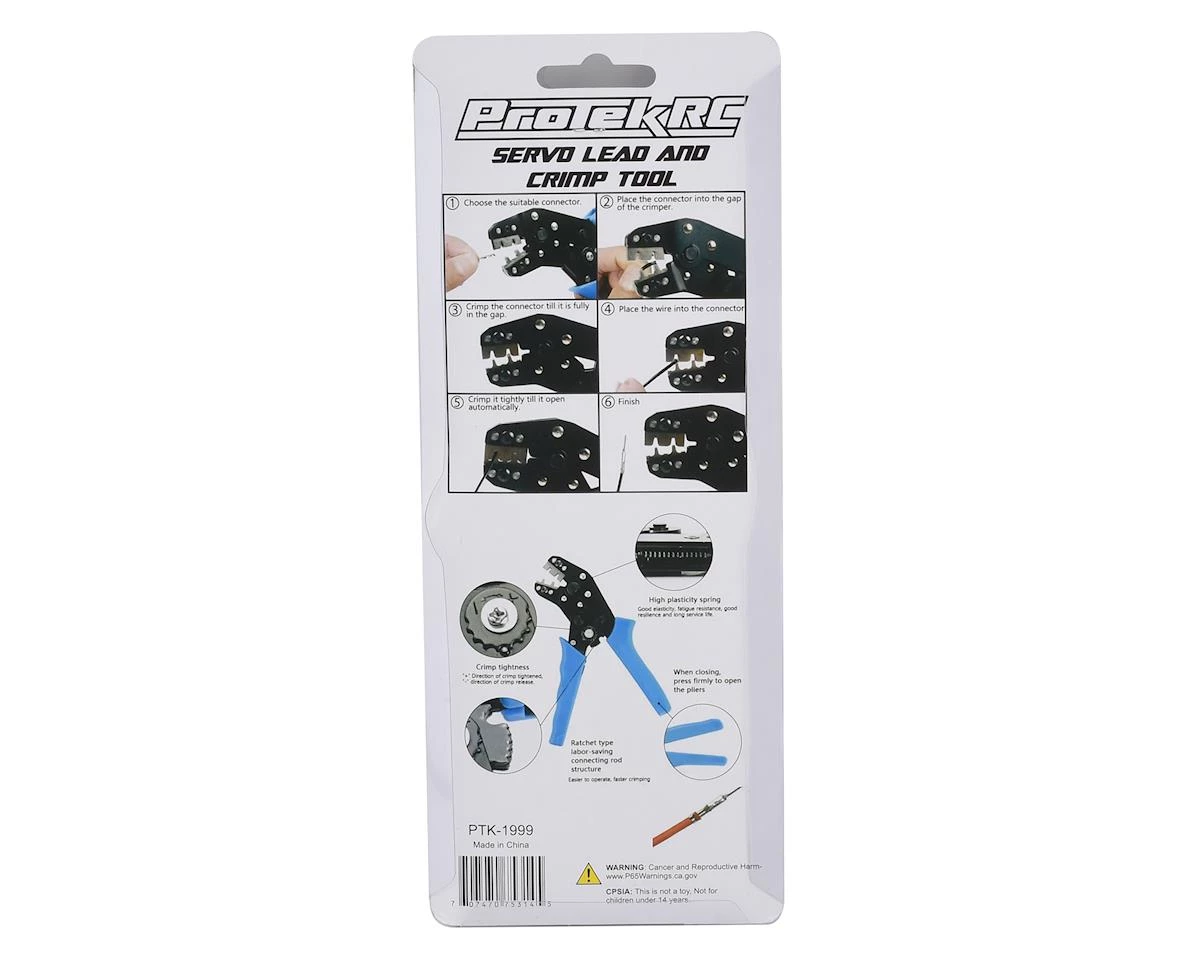 ProTek RC Servo Lead & Terminal Crimping Tool 6 ProTek RC Servo Lead & Terminal Crimping Tool - Image 4