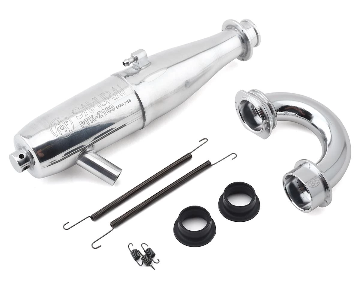 ProTek RC 2100 Tuned Exhaust Pipe w/85mm Manifold (Welded Nipple) (EFRA2155) 3 ProTek RC 2100 Tuned Exhaust Pipe w/85mm Manifold (Welded Nipple) (EFRA2155)