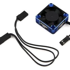 ProTek RC 30x30x10mm Aluminum High Speed HV Cooling Fan (Blue/Black)