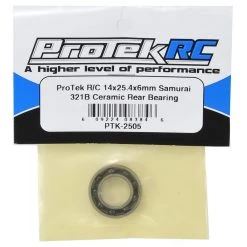 ProTek RC 14x25.4x6mm Samurai RM, S03 and R03 Ceramic Rear Bearing -ProTek RC Sales 2022 ptk 2505 2