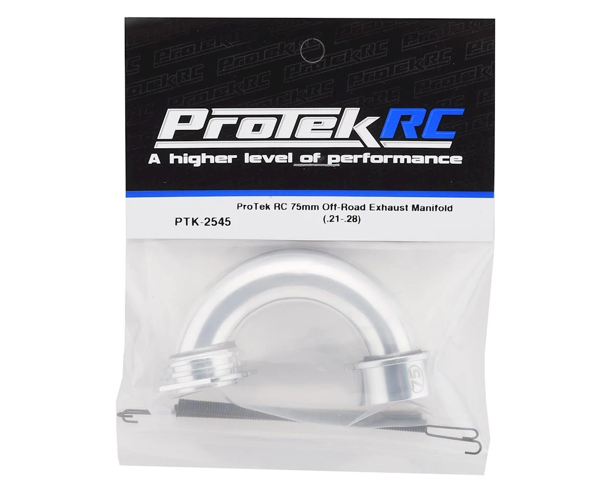 ProTek RC 75mm Off-Road Exhaust Manifold (.21-.28) 4 ProTek RC 75mm Off-Road Exhaust Manifold (.21-.28) - Image 2