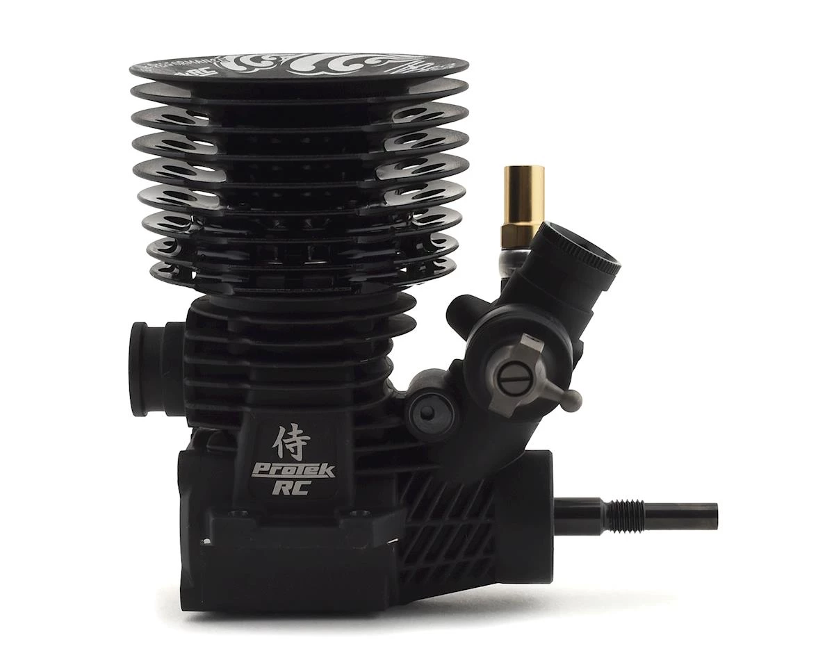 ProTek RC Samurai S03 3-Port .21 Competition Buggy Engine w/22D Carburetor (Turbo Plug) 4 ProTek RC Samurai S03 3-Port .21 Competition Buggy Engine w/22D Carburetor (Turbo Plug) - Image 2