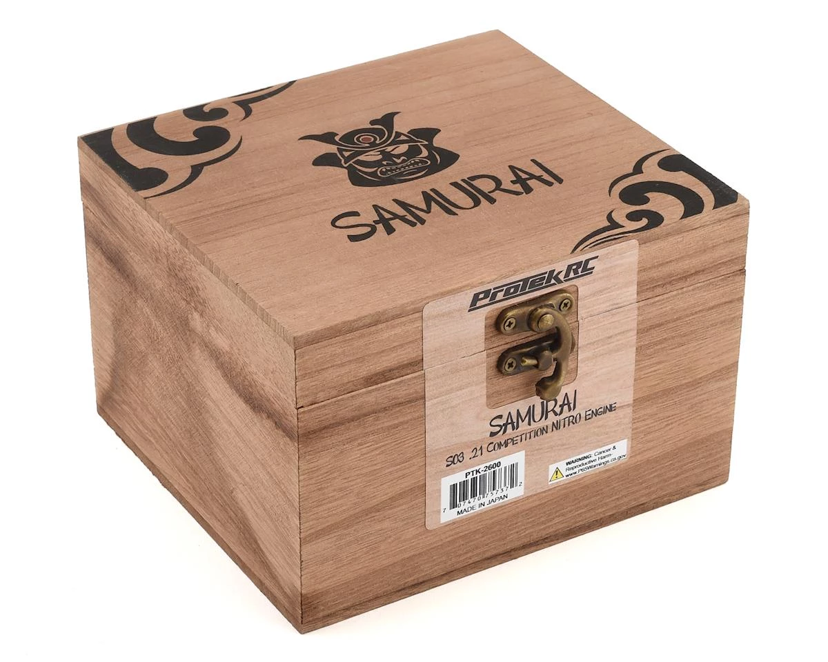 ProTek RC Samurai S03 3-Port .21 Competition Buggy Engine w/22D Carburetor (Turbo Plug) 9 ProTek RC Samurai S03 3-Port .21 Competition Buggy Engine w/22D Carburetor (Turbo Plug) - Image 7