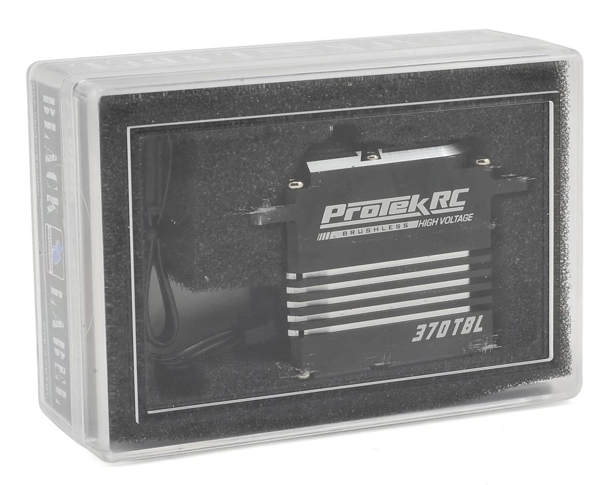 ProTek RC 370TBL "Black Label" Waterproof High Torque Brushless Crawler Servo (High Voltage/Metal Case) (Digital) 5 ProTek RC 370TBL "Black Label" Waterproof High Torque Brushless Crawler Servo (High Voltage/Metal Case) (Digital) - Image 3