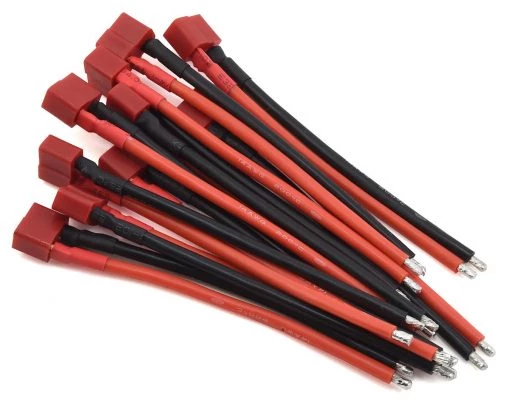 ProTek RC Bulk Pack T-Style Female Pigtail (10) (14awg) -ProTek RC Sales 2022 ptk 5068