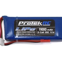 ProTek RC 3S "High Power" LiPo 20C Battery Pack (11.1V/1100mAh) (Blade SR)