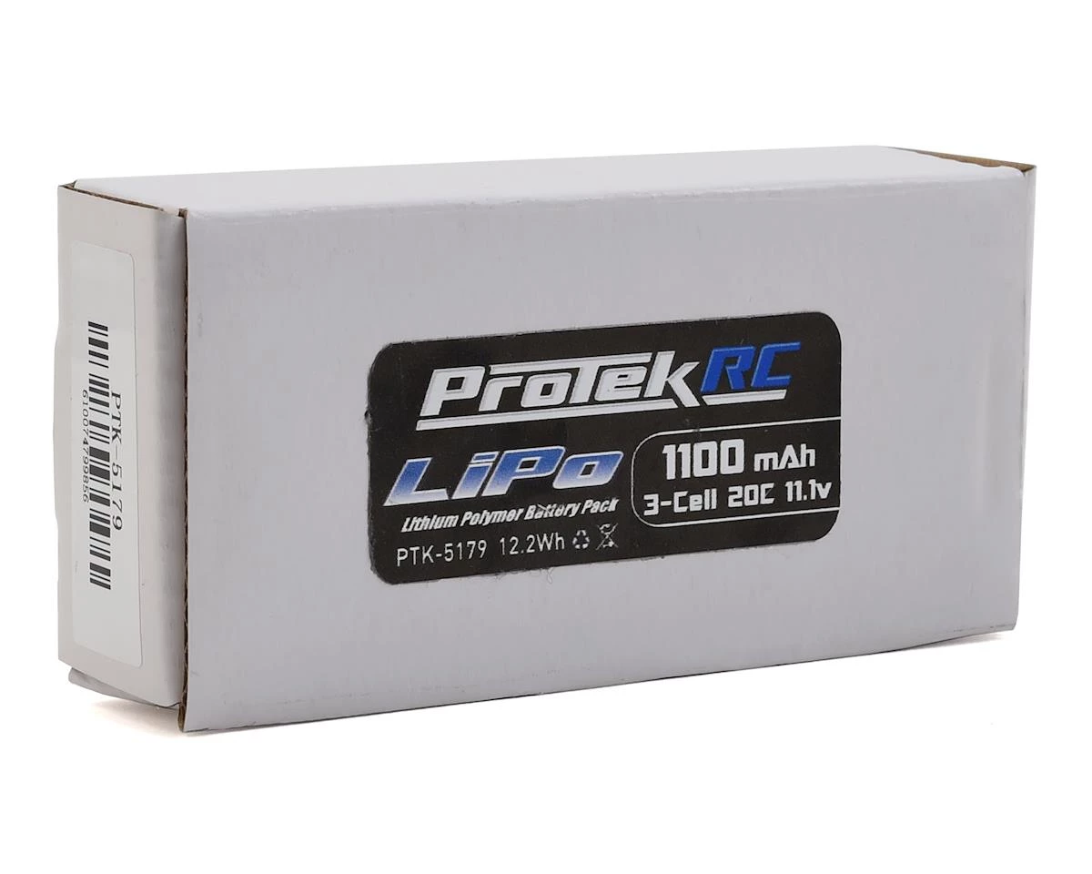 ProTek RC 3S "High Power" LiPo 20C Battery Pack (11.1V/1100mAh) (Blade SR) 3 ProTek RC 3S "High Power" LiPo 20C Battery Pack (11.1V/1100mAh) (Blade SR) - Image 2