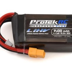 ProTek RC 4S 90C Si-Graphene + HV LiPo Battery w/XT60 Connector (15.2V/1400mAh)