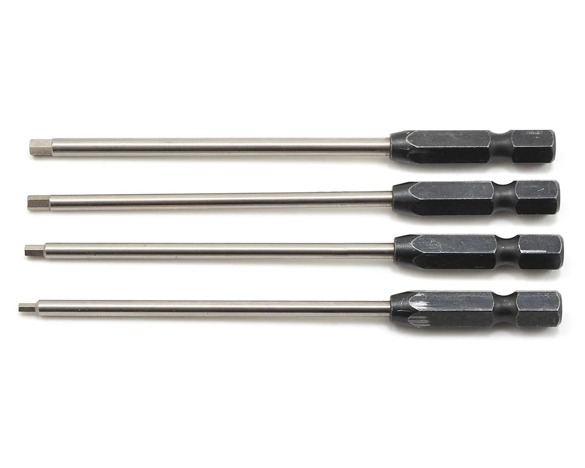 ProTek RC "TruTorque" Metric 1/4" Power Drill Tip Set (4) (1.5, 2.0, 2.5, 3.0mm) 3 ProTek RC "TruTorque" Metric 1/4" Power Drill Tip Set (4) (1.5, 2.0, 2.5, 3.0mm)