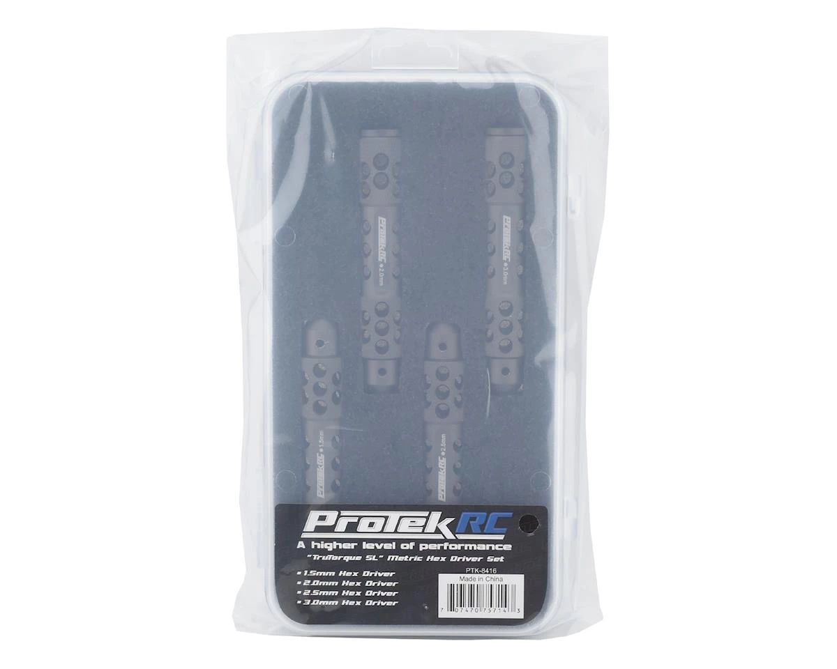 ProTek RC "TruTorque SL" Metric Hex Driver Set (4) (1.5mm, 2.0mm, 2.5mm, 3.0mm) 3 ProTek RC "TruTorque SL" Metric Hex Driver Set (4) (1.5mm, 2.0mm, 2.5mm, 3.0mm) - Image 2